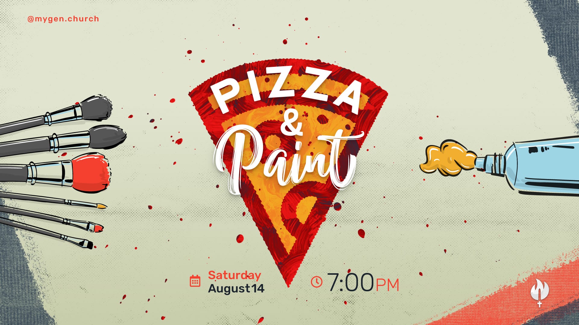 Pizza & Paint Fundraiser at MyGeneration Church