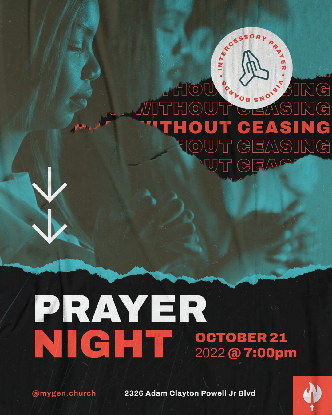 Prayer Night at MyGeneration Church
