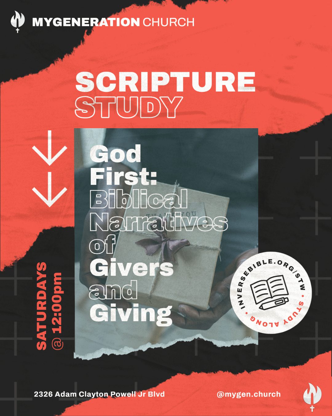 Scripture Study - God First: Biblical Narratives of Givers and Giving