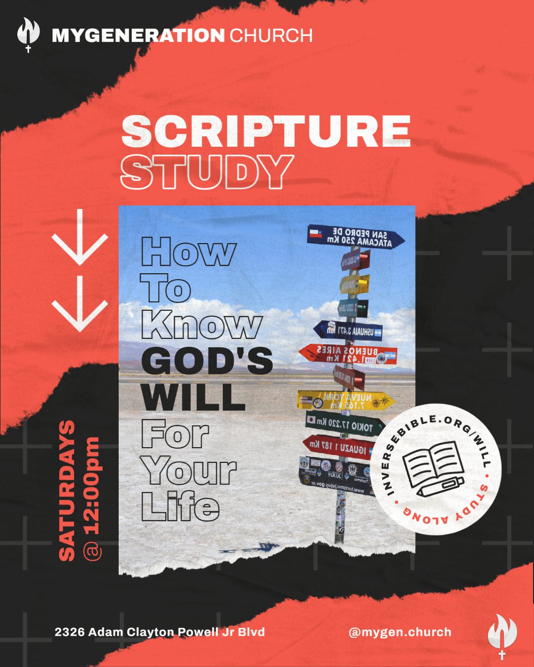 Scripture Study - How To Know God's Will For Your Life