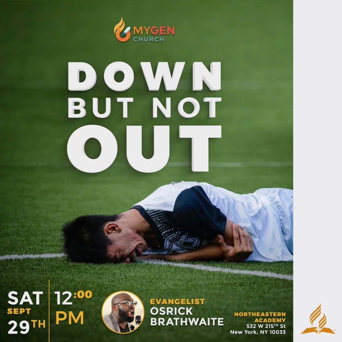 Down But Not Out - MYGEN Church Service - 09-29-18